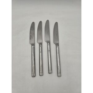 Lot Of 4 Hampton‎ Silversmiths Shangri-la Stainless Knives Shangrila Dots Knife
